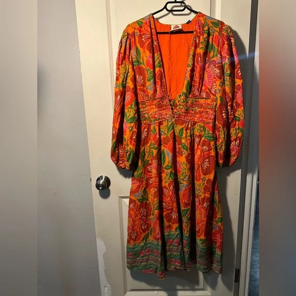 Farm Rio Tropical Midi Dress - Picture 4 of 6